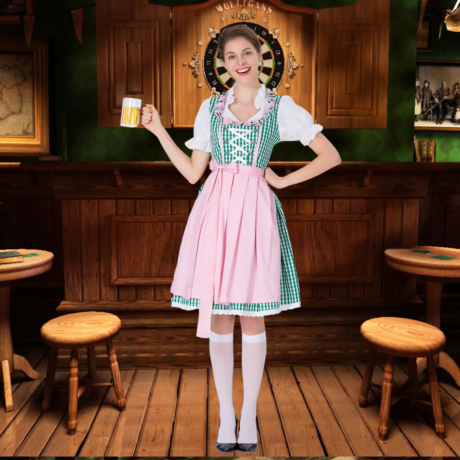 Костюм горничной Женский для косплея костюм немецкого фестиваля Октоберфест