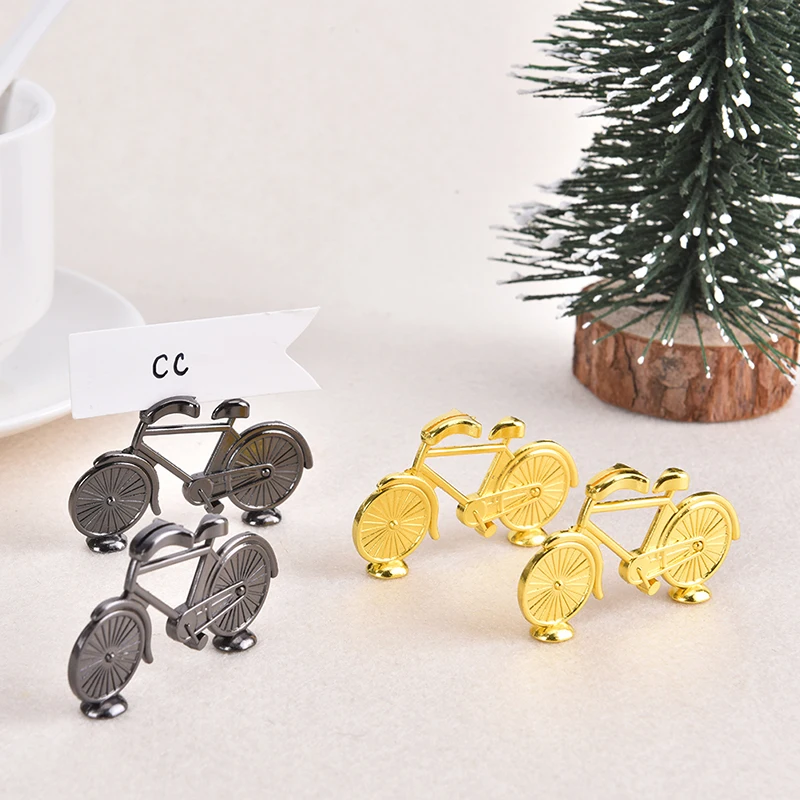 

Уникальный свадебный подарок, держатель для велосипеда, держатель для карт, держатель для фотографий и имени гостей