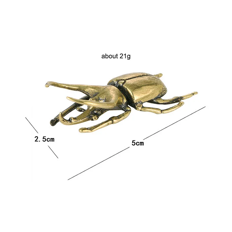 

Латунные фигурки насекомых Trypoxylus