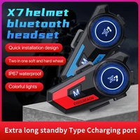 1 set motorcycle helmet headset wireless bluetooth speaker waterproof earphone handsfree stereo for helmet moto full half face
