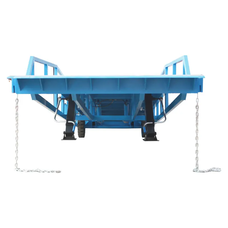

Qiyun Wholesale Electric Hydraulic Lifting Platform Container Loading Portable Loading Mobile Ramp Yard Boarding Bridge