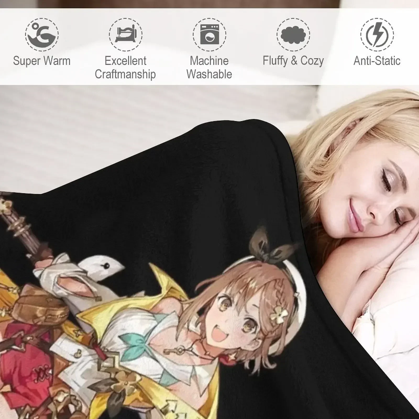 Одеяло Chara Ryza Moving Retros Одеяла для кемпинга