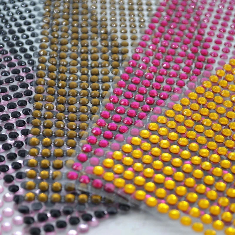 

300 sheet 3mm Crystal Diamond Acrylic Rhinestone Self Adhesive for Car Mobile PC DIY Nail Decor Decal Styling Rhinestones