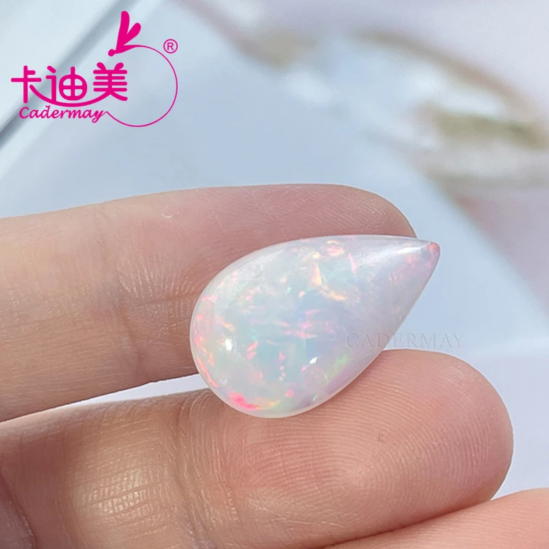 CADERMAY огранка кабошона 100% натуральный опал свободный камень с сертификатом