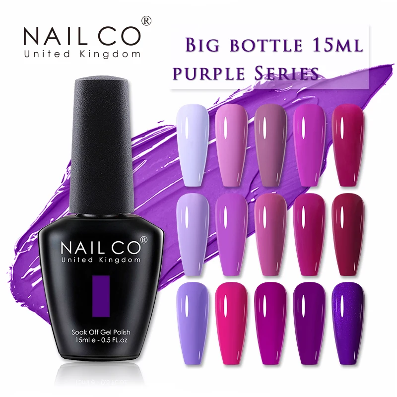 NAILCO 131 цветов Полупостоянный Гель-лак для ногтей Зимняя серия - Цена: 200.9