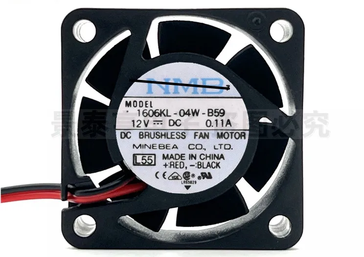 Оригинальный новый 100% рабочий 1606KL-04W-B59 12 В 0.11A 4 см 4015 серверный источник питания вентилятор охлаждения шасси