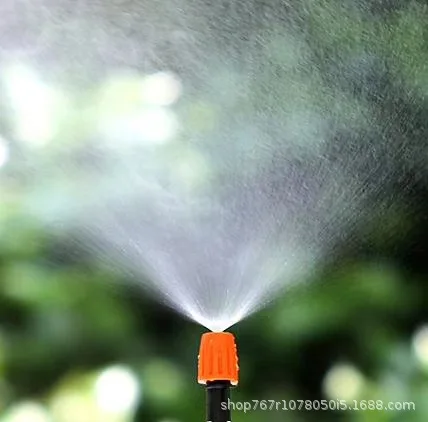 20/50pcs Nozzle Misting Dripper Sprayer Micro Auto Drip Irrigation System Adjustable Atomizing Sprinkler Agriculture Water Tools - купить по