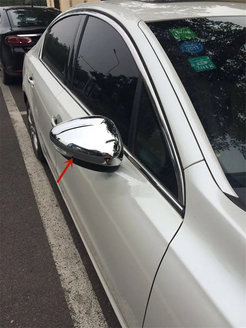 

For Citroen C5 2014-2016 High-quality ABS Chrome Rearview mirror cover Anti-Rub protection Decoration Car styling