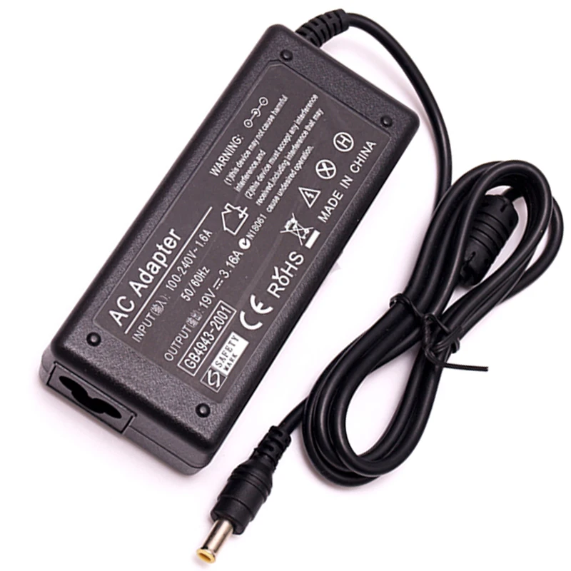 

Charger For Laptop Samsung 19V 3.16A 5.5*3.0mm AC Power Adapter For samsung R429 R428 R540 R510 R522 R530 For Samsung Laptop