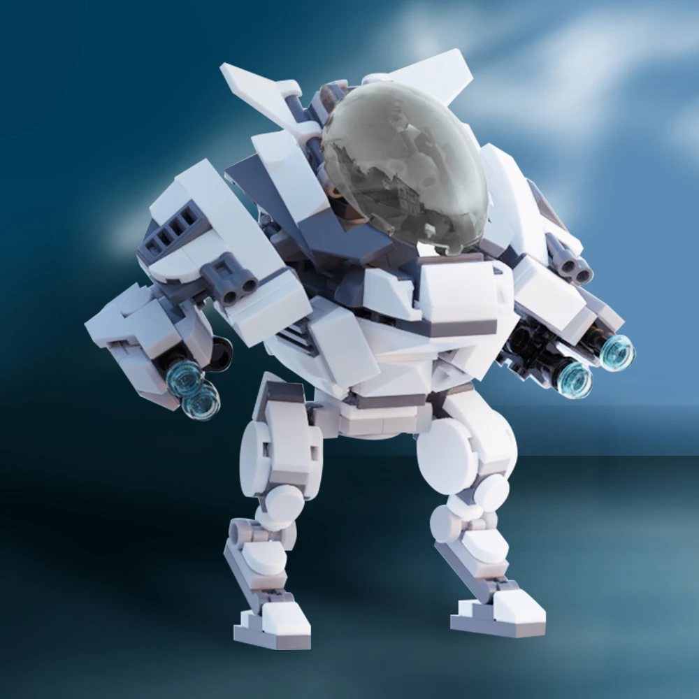 SETBRICKS MOC Centauri Mk II Тактический боевой механизм Робот DIY Модель Сборка кирпичей