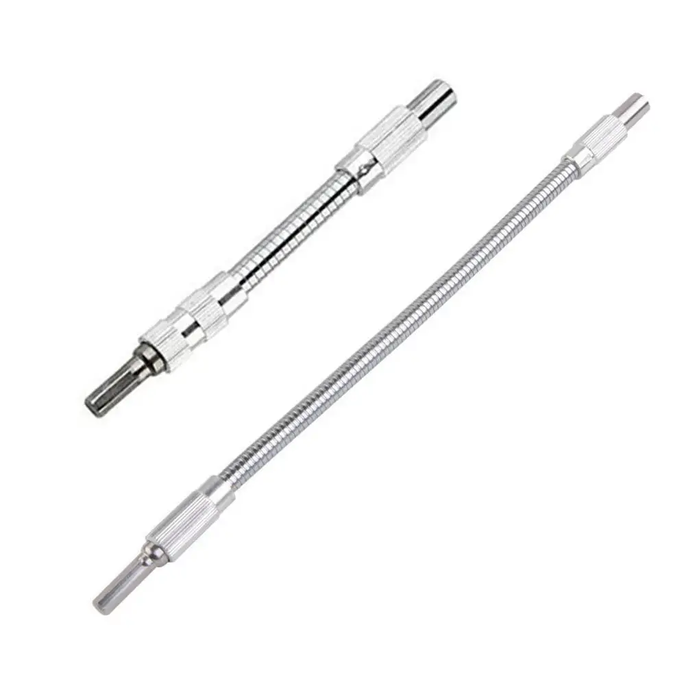 

150/300mm Flexible 1/4'' Universal Shaft Tool Bit Holder Connector Extension Screwdriver Drill Bit Socket Driver Adapter