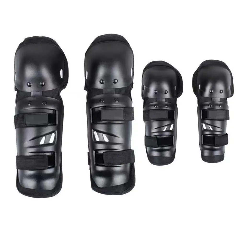 

4pc/s Motorcycle knee & elbow protective pads Motocross skating knee protectors riding protective Gears pads protection