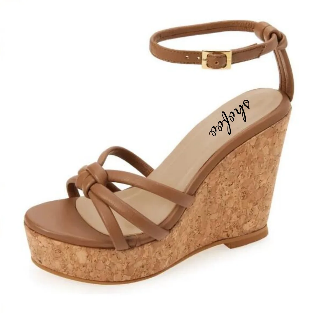 

SHOFOO shoes Fashion women's high heeled sandals.Wedges heeled sandals. About12.5 cm heel height. Summer women's shoes.34-46