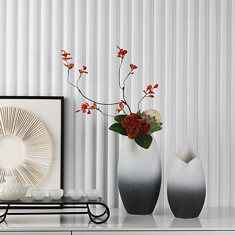 

Антикварная ваза, цветочные горшки, акриловые растения, керамические современные цветочные горшки, ваза, акриловая интерьерная настенная к...