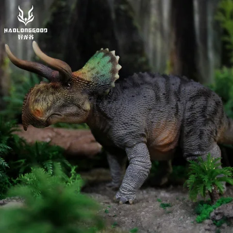 Модель динозавра HaoLongGood Nasutoceratops tisi Triceratops 1/35