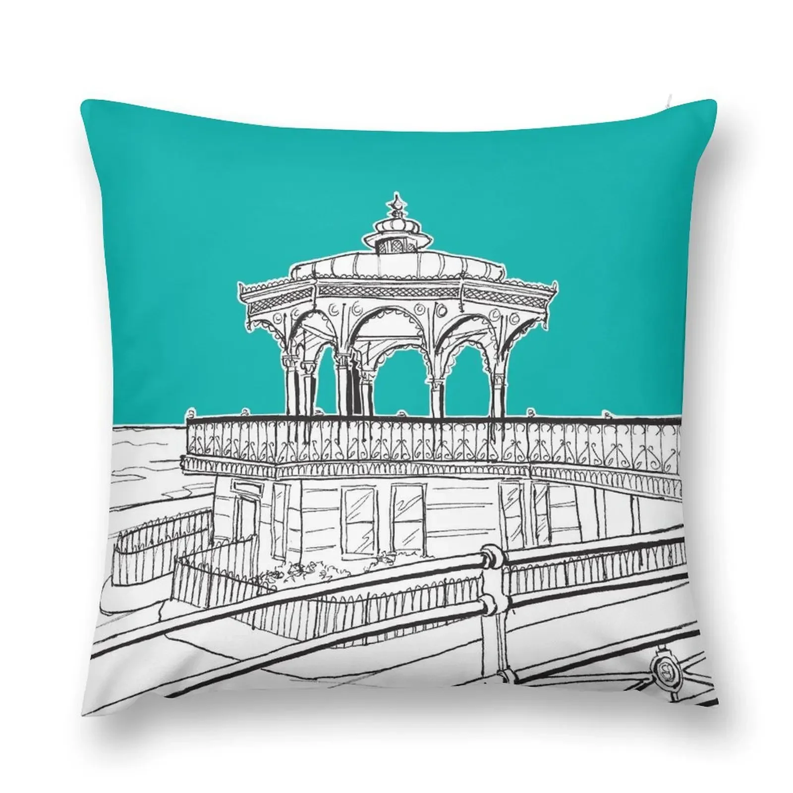 Декоративная подушка Brighton &amp Hove Bandstand декоративная чехол для подушки
