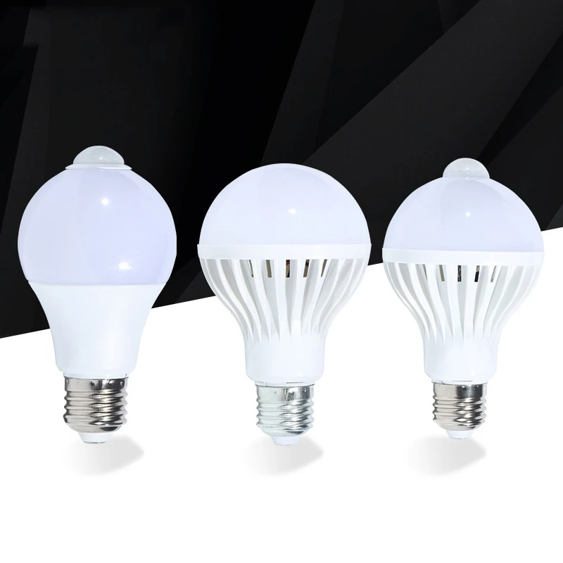 

9W LED Human Motion Sensing Bulb Light 85-265V PIR Smart Stairway Corridor Night Light Lighting Decorative Bulb