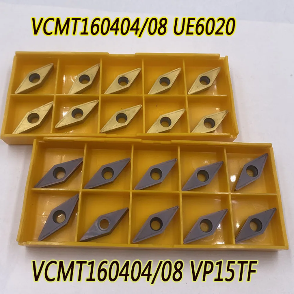Высокопроизводительные твердосплавные пластины VCMT160408 VCMT160404 для токарных станков с ЧПУ, сменные лезвия для обработки стали. (art.: 3920dcd0020d2) - 3920dcd0020d2