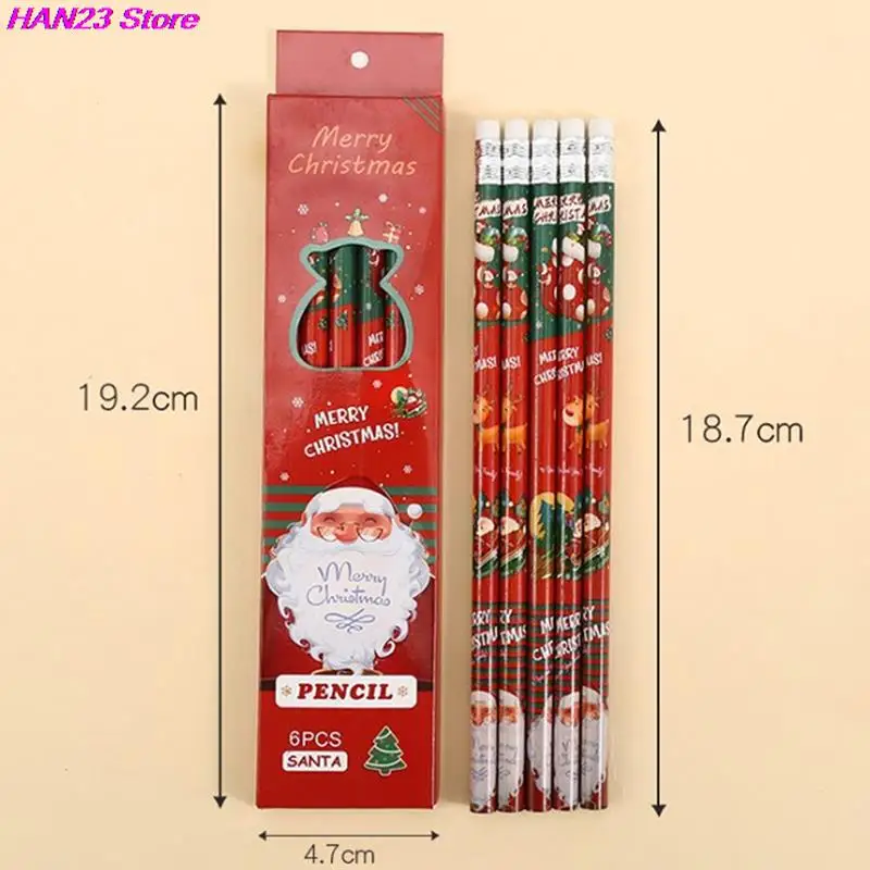 

6 шт./партия, деревянные карандаши для рисования, 187 мм, 4,7 см х 19,2 см