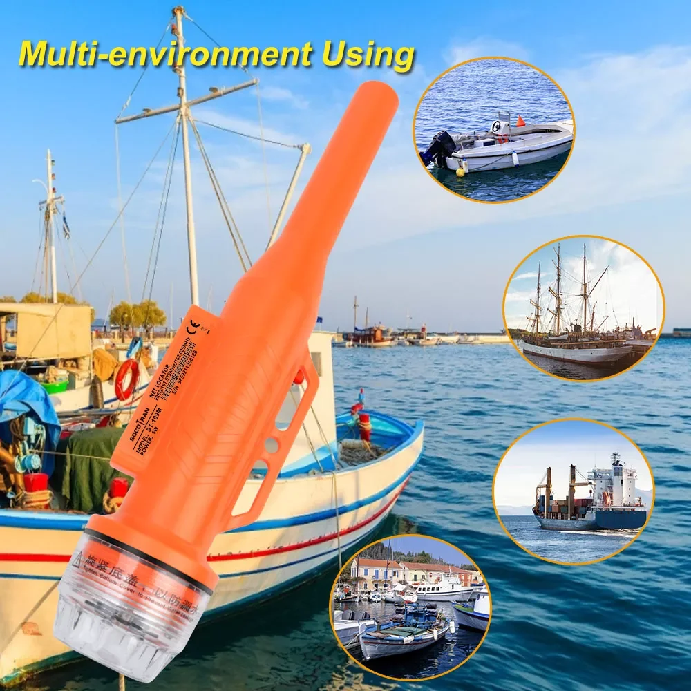 ST-109M Marine Boat Use Fishing Net Position Meter Send AIS Location with Antenna IPX7  GPS Anti-lost Tracker  Locator