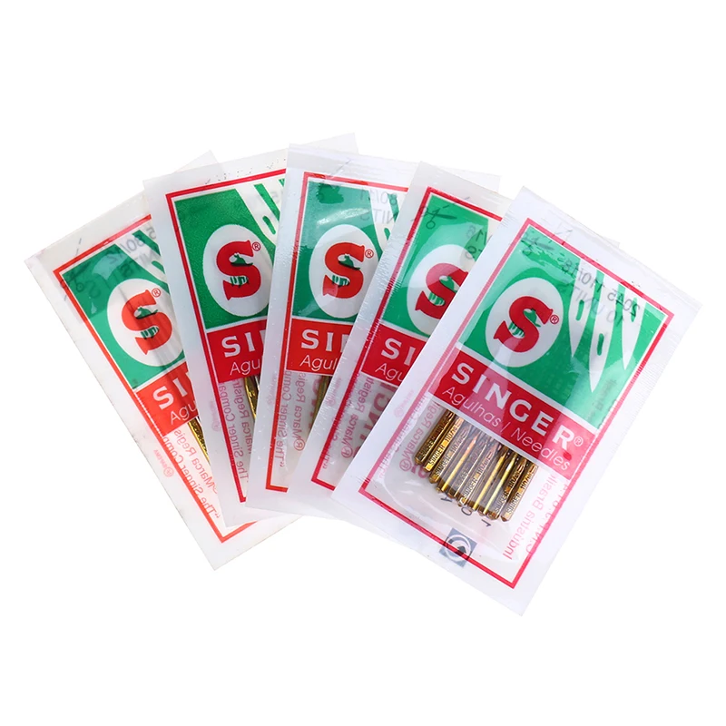 

50 X Mix Size Singer Sewing Needle Domestic Sewing Machine Needle