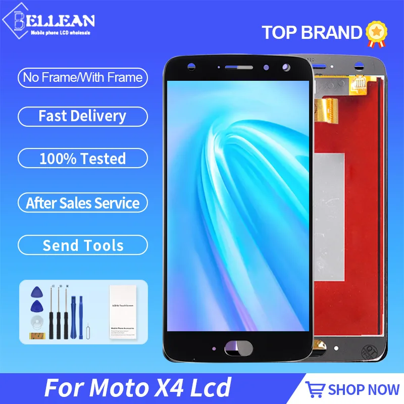 

Протестированный ЖК-дисплей 5,2 дюйма XT1900 для Moto X4, сенсорная панель, стеклянный экран, дигитайзер в сборе с инструментами, бесплатная доставка