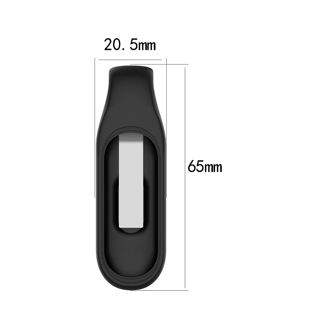 Универсальный силиконовый чехол с зажимом для Xiaomi MiBand Mi Band 5 6 7 защитный Xiomi Miband7
