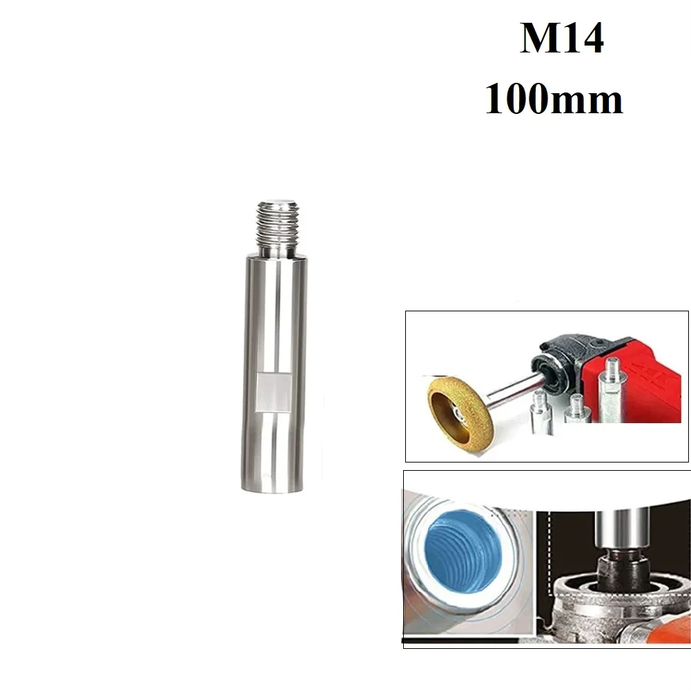 

Angle Grinder Adapter Rod Extension Rod M14 Adapters Rod Polishing Accessories 75/100/140 Mm 80 Mm/100mm/140mm
