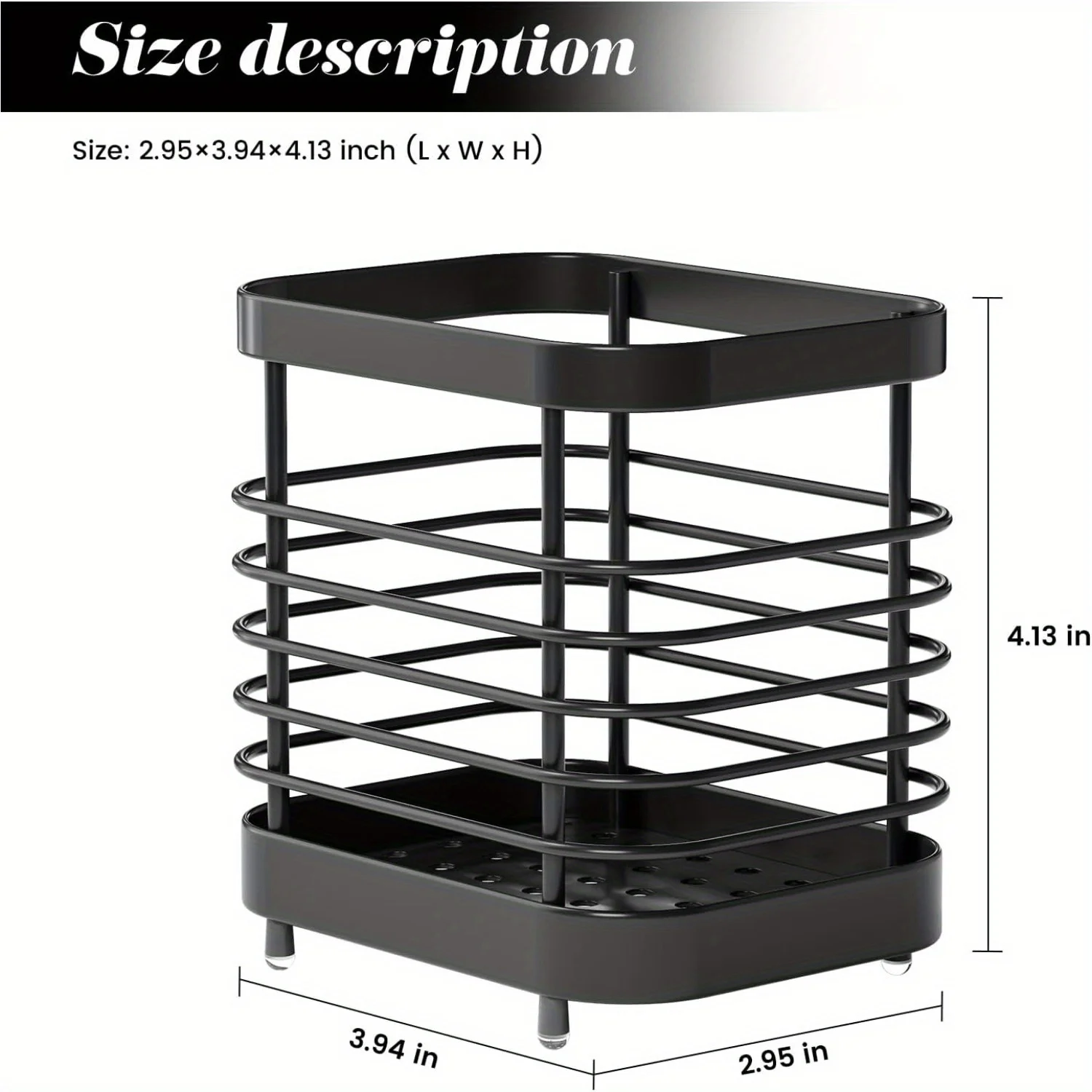 Отдельностоящий Держатель Для Зубных Щеток Из Нержавеющей Стали Органайзер