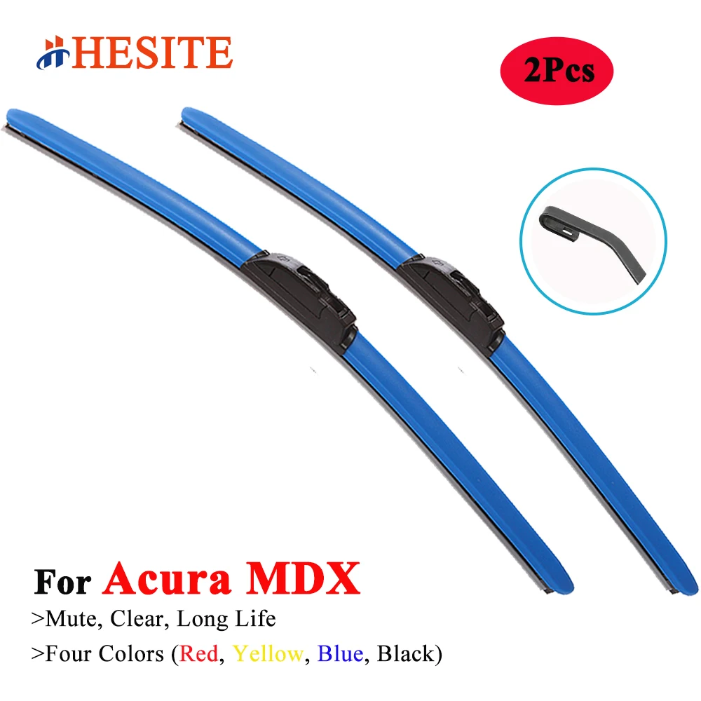 

HESITE Colorful Windshield Wiper Blades For Acura MDX YD1 YD2 YD3 YE1 SUV 2000 2006 2008 2010 2012 2014 2016 2018 2020 2021 2022