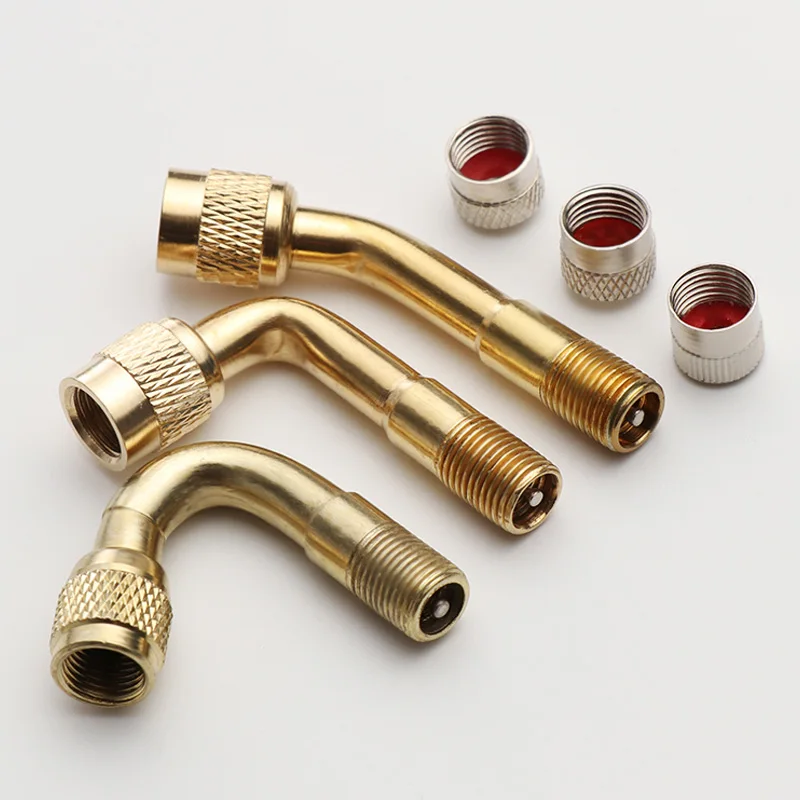 

Degree Air Tyre Valves For Truck Motorcycle Cycling Accessories Adapter Car Valve Extension Stem Brass Air Tyre Valves