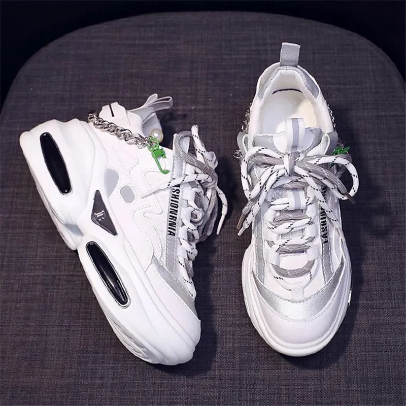 Black Breathable Women's Sneakers New Lace-Up Low Top Casual Woman Vulcanize Shoes Comfy Candy Color Summer Outdoor Sports Shoes