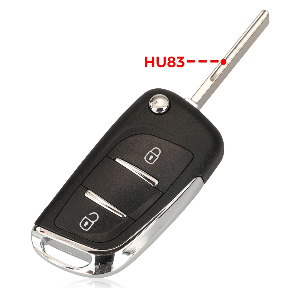 

Jingyuqin Ce0523 Moodifend дистанционный Автомобильный ключ для Citroen C5 C4 Coupe VTR C6 C8 C2 Berlingo Xsara Picasso CE0523 VA2/HU83 2/3B