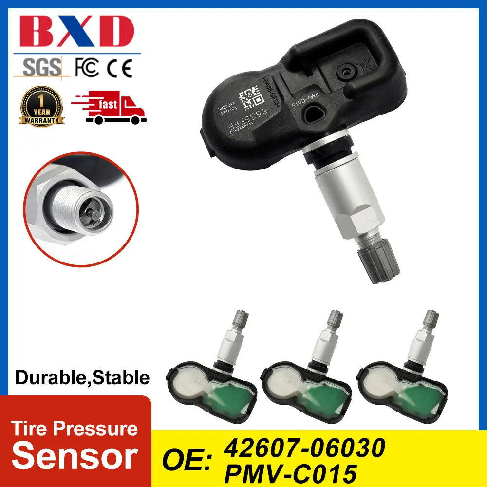 

1/4 шт. TPMS датчик давления в шинах 42607-06030 PMV-C015 4260706030 PMVC015 для Toyota Sequoia 2020-2021, Tundra 2020