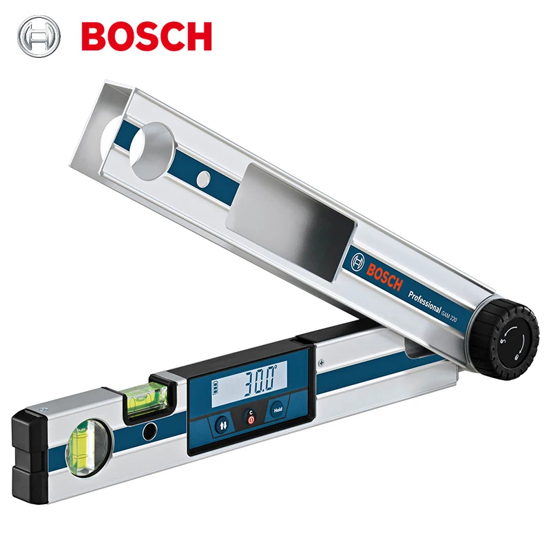 

Bosch GAM 220 Professional Digital Angle Measurer 0-220° Multifunctional Spirit Level With High Precision Replacing DWM40L