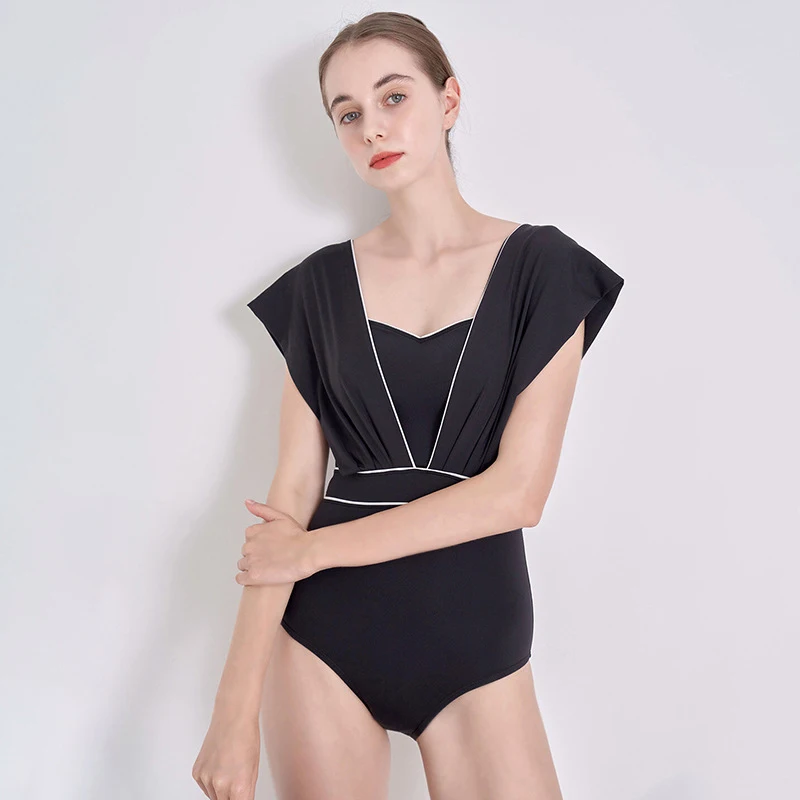 

Женский слитный купальник, купальник, бикини, пляжная одежда для купания, выход, новинка 2022, привлекательный нейлоновый закрытый женский ку...