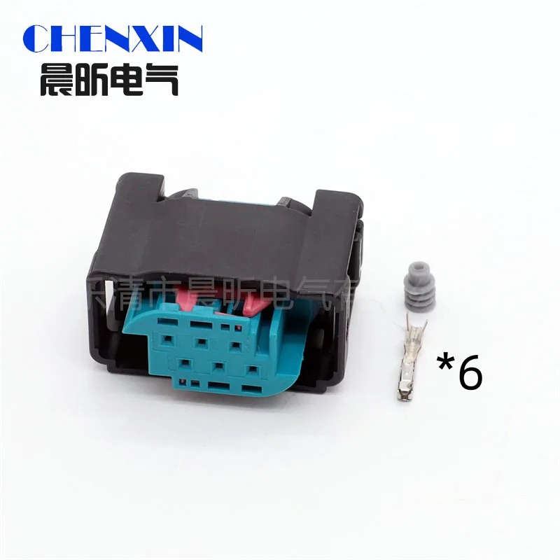 

Автомобильный аксессуар 6-контактный 9-967616-1 автомобильный разъем датчика дроссельной заслонки электрическая водонепроницаемая розетка разъем педали акселератора