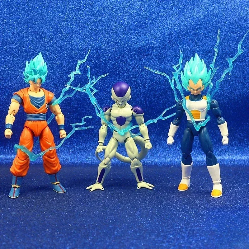 Фото Оригинальный мобильный телефон Bandai Dragon Ball Super Dragon Star Super Saiyan Son Goku, подарок на день рождения, Коллекционная модель, игрушка №3