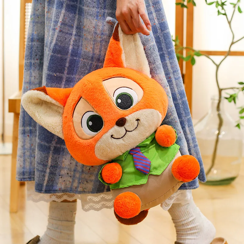 Фото Disney Zootopia Джуди Кролик Ник Фокс плюшевая игрушка мягкая милая текстура мягкий детский подарок на день рождения и Рождество-сюрприз №4