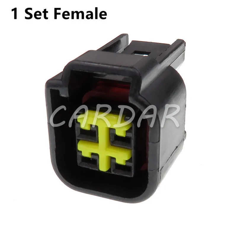 

1 Набор 4 Pin FWY-C-4F-B авто разъем Водонепроницаемый для электрических проводов разъем 12444-5504-2 катушки зажигания Разъем для Ford