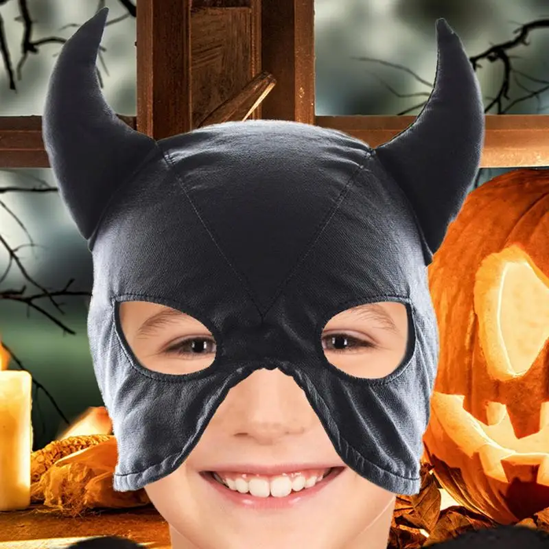 Маскарадная маска с капюшоном в виде быка маскарадные маски глазами вырезами