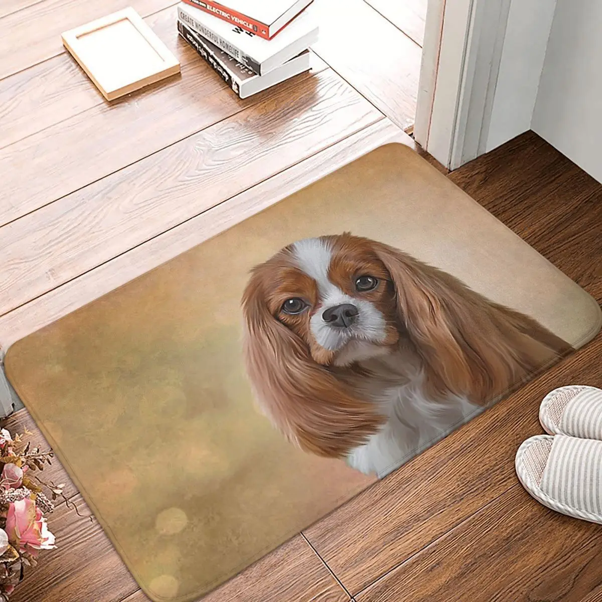 Ковер для любителей собак спаниель мягкий коврик ванной Нескользящие Коврики