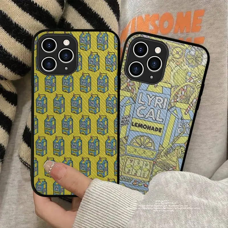 

New Aliens Drink Lyrical Lemonade Phone Case Hard Leather Case for iPhone 11 12 13 Mini Pro Max 8 7 Plus SE 2020 X XR XS Coque