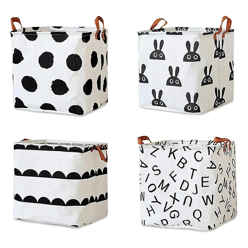 

Корзины для хранения полки, корзина для хранения, корзина для белья, складные корзины для хранения игрушек, 4 упаковки