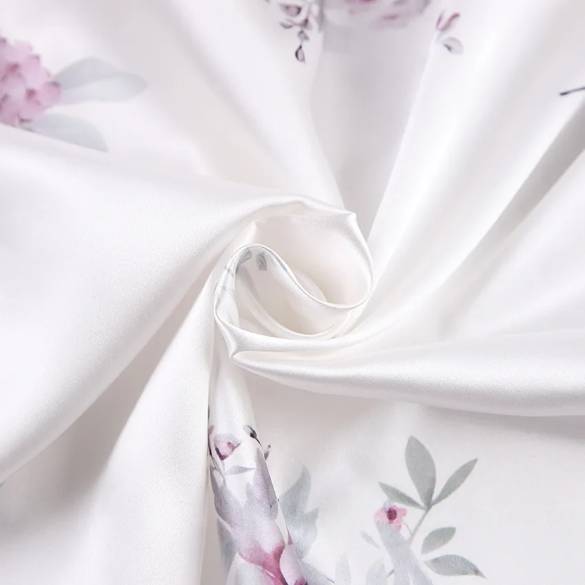 2pcs Pajamas Suit Nightwear Sleeveless Shirt Shorts Nightwear Ice Silk Homewear Summer Casual Printing Flowers Home Clothing