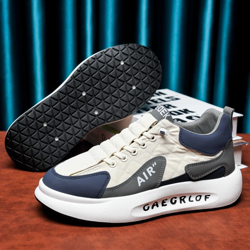 

Mens Casual Shoes Hot Sale Light Breathable Fitness Casual Shoes Men Fashion Sneakers Trend Lace-up Shoes Outdoor Non-slip Shoes