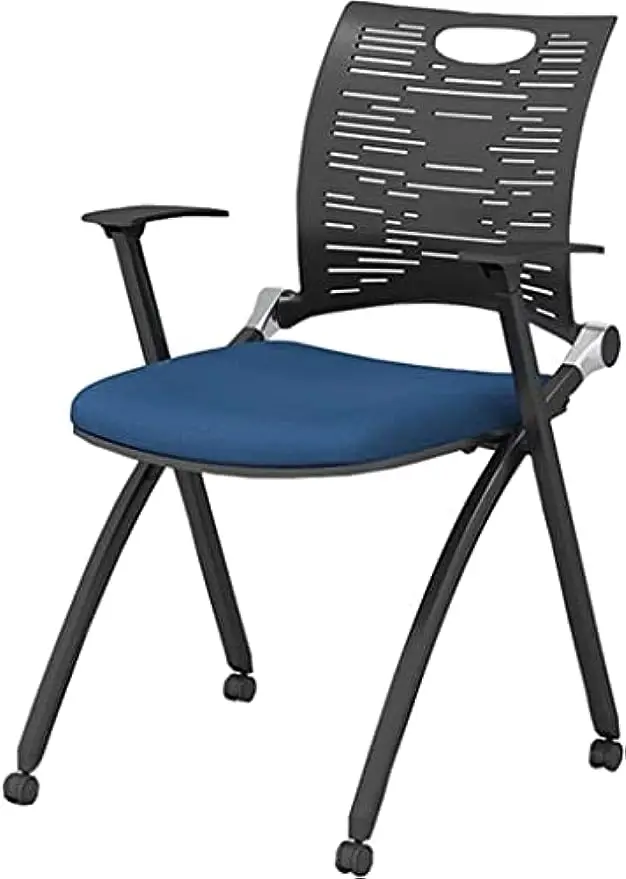 

Складное офисное кресло, кресло для дома, учебы, учебы, с шкивом, стул для тренировок для персонала, встреч, удобное компьютерное кресло