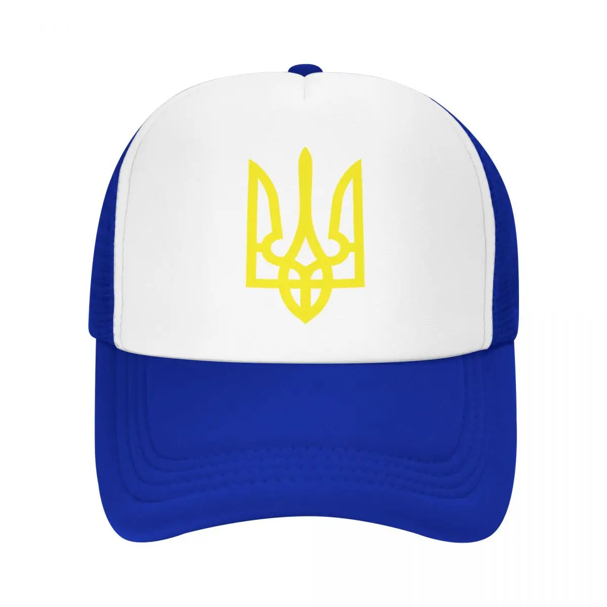 

Coat Of Arms Of Ukraine Trucker Hat Men Women Personalized Adjustable Unisex Tryzub Ukrainian Baseball Cap Hip Hop Snapback Caps