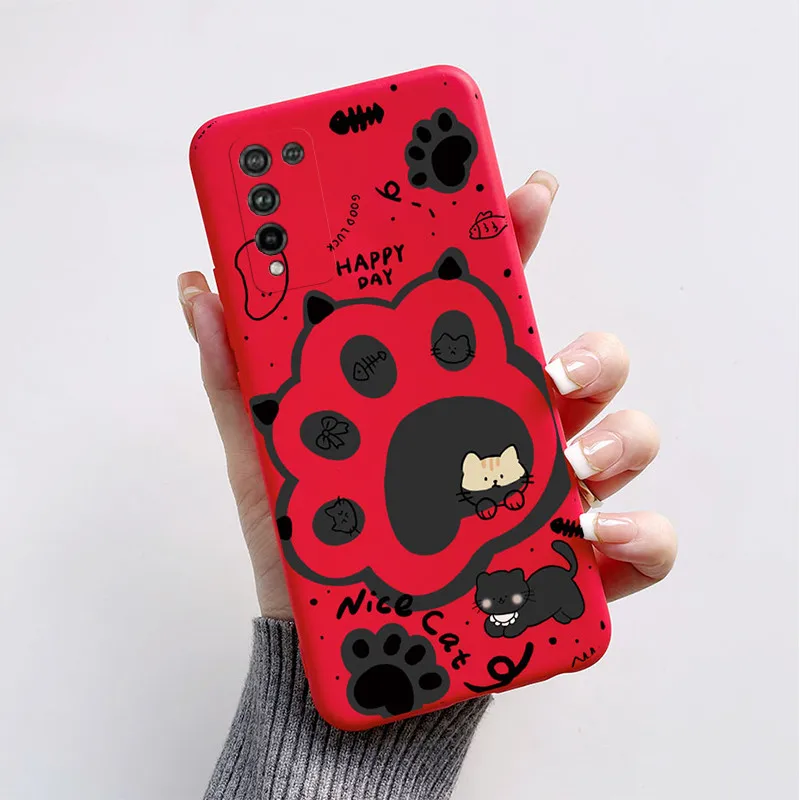 Чехол для Honor 10X Lite Женский чехол 10XLite силиконовый из ТПУ телефона с астронавтом