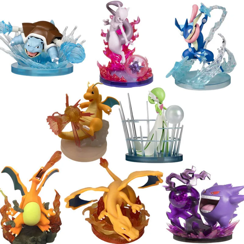 

Pokemon Anime Koga Ninja Frog Queen Shanaido Fire-breathing Dragon Water Arrow Turtle Super Dream Geng Ghost Hand-made Ornaments